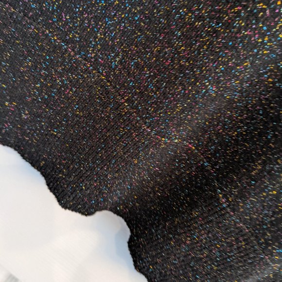 Black Rainbow Foil A New Day Sweater Size M - Picture 6 of 6